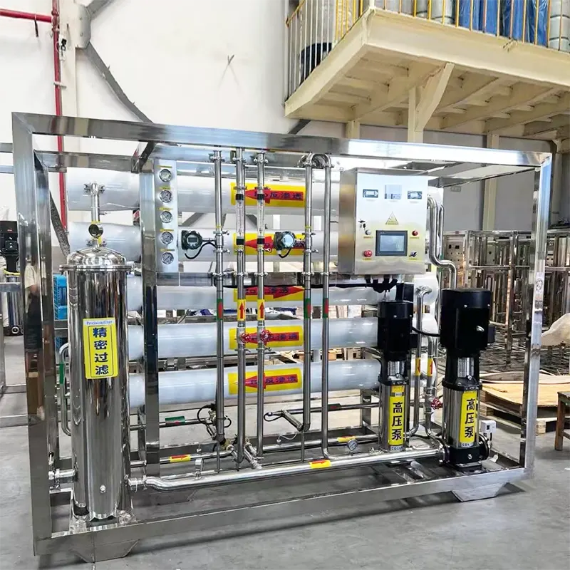 Niveau 2 rent vand Udstyr til omvendt osmose til fødevareindustrien