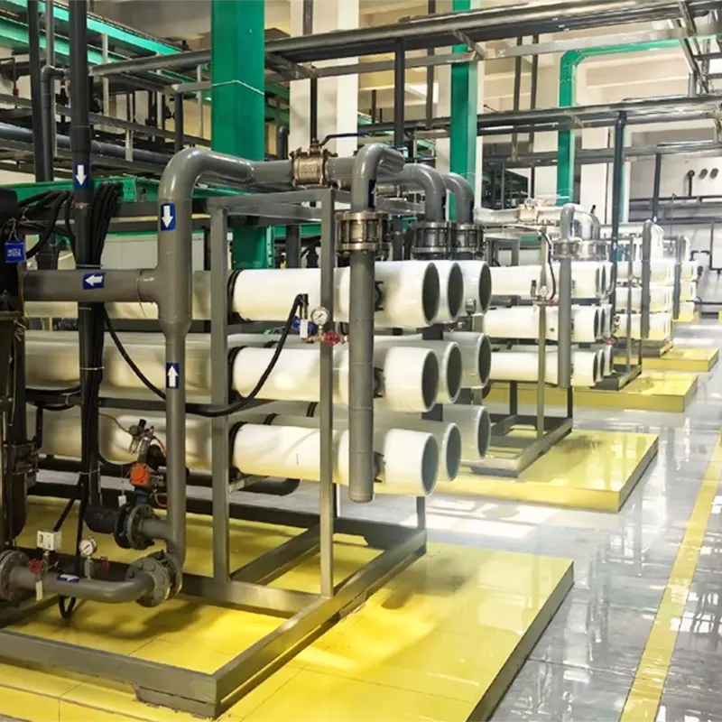 Spildevandsgenbrugsudstyr i elindustrien